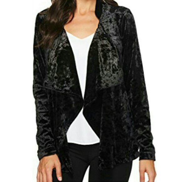 💎NWT BLANKNYC Black Velvet Jacket - Picture 8 of 8